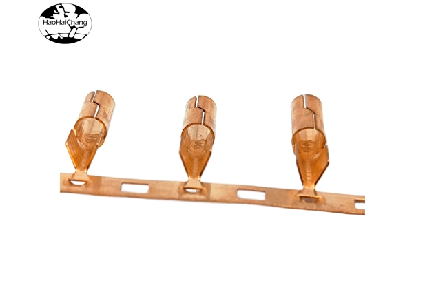 HHC-200 Phosphor Bronze Cold-Pressed Elastic Female End Terminal Block, Continuous Terminal