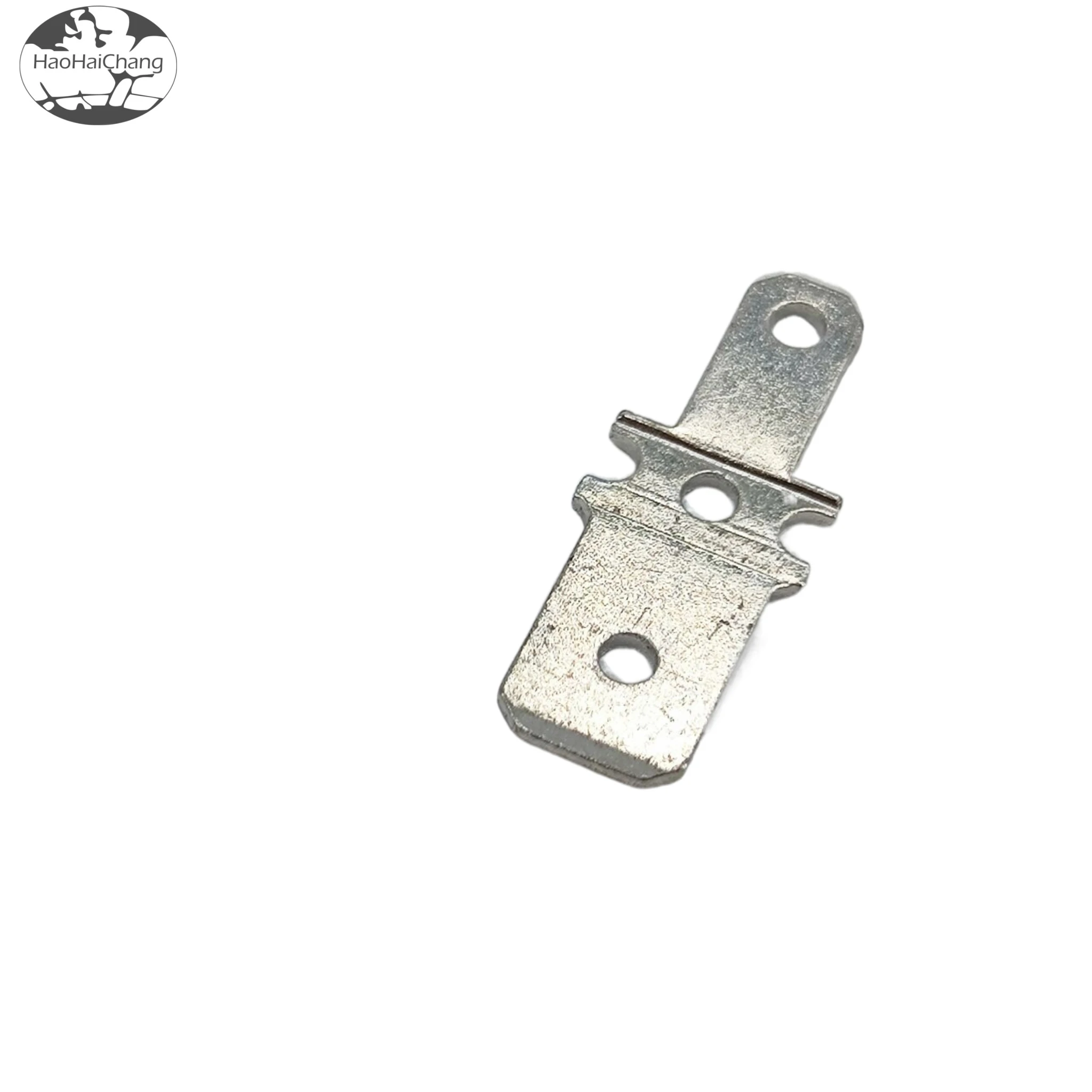 HHC-122 Tinned Copper Terminal Block with PCB Male Plug for Welding